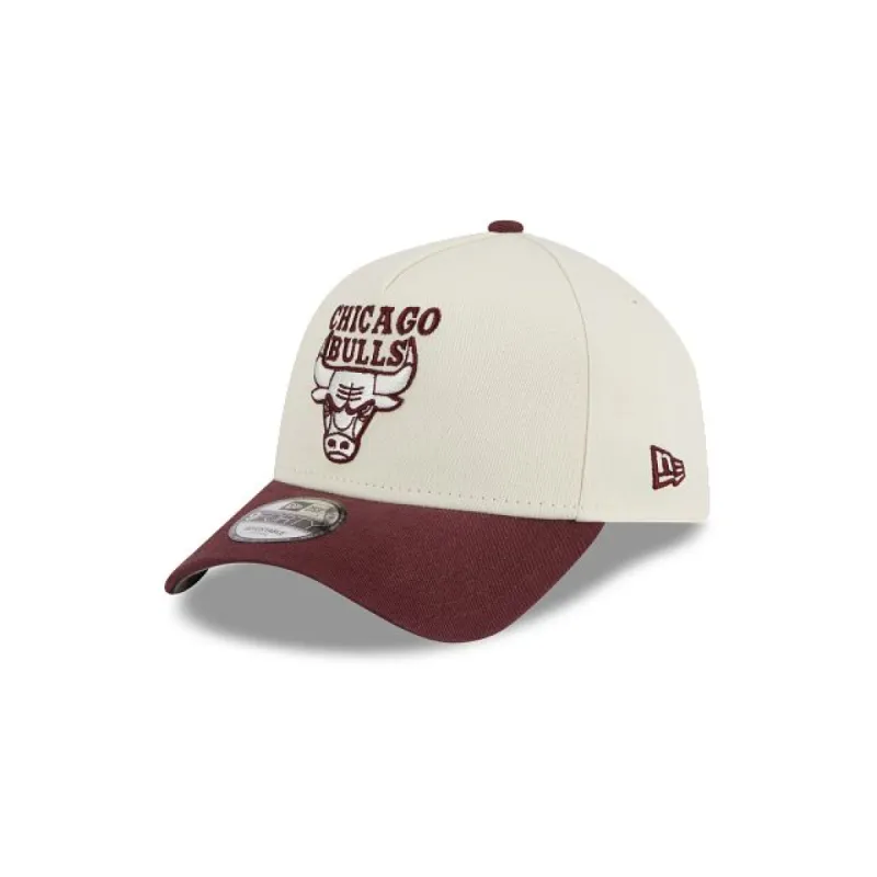 Chicago Bulls Visor Pop 9FORTY A-Frame Snapback sold by New Era