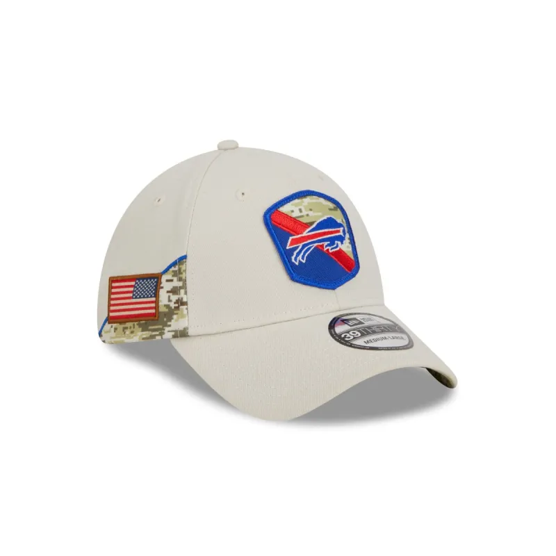 Buffalo Bills 2023 Salute to Service 39THIRTY Stretch Fit Hat sold by New Era