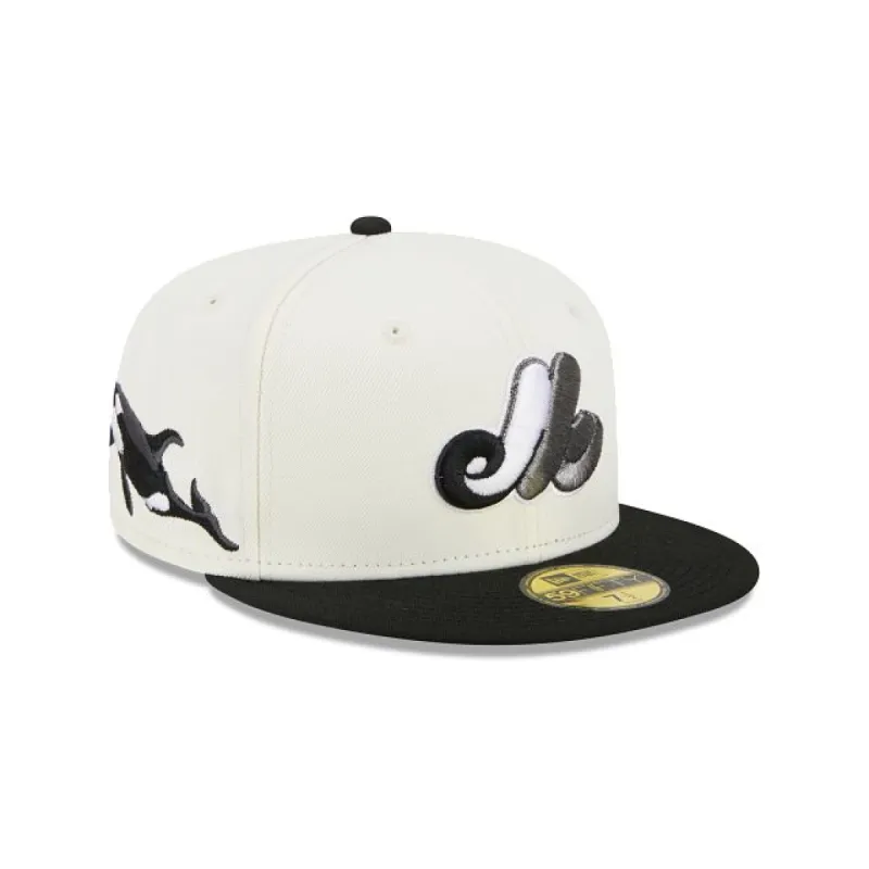 Montreal Expos Wildlife 59FIFTY Fitted Hat sold by New Era