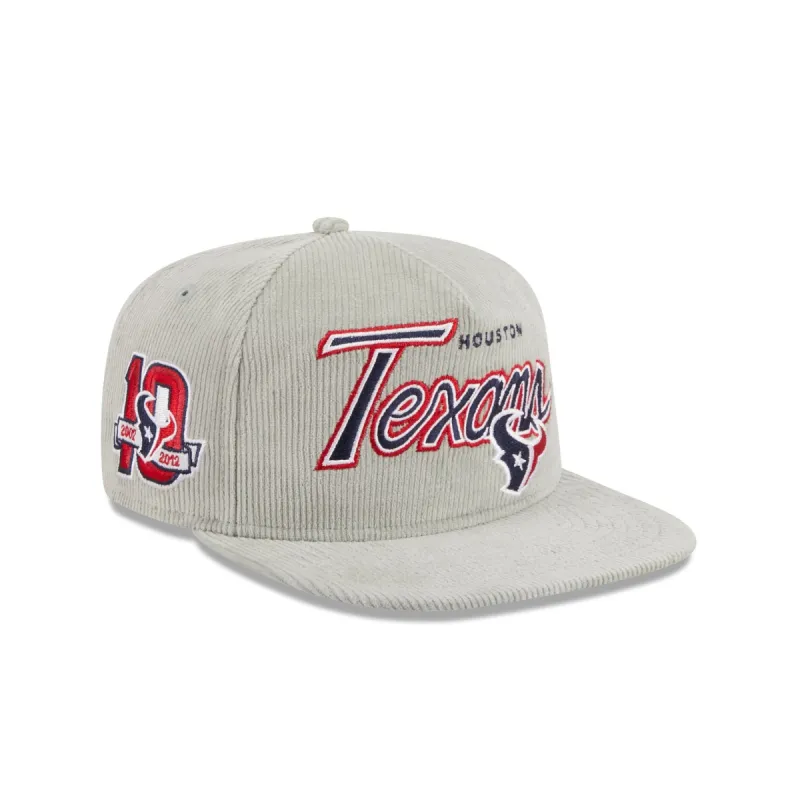 Houston Texans Throwback Golfer Hat sold by New Era
