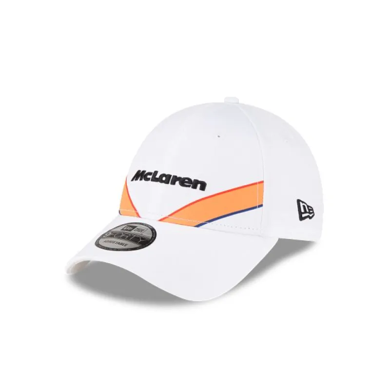 McLaren Racing Triple Crown White 9FORTY Snapback sold by New Era