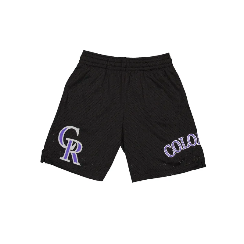 Colorado Rockies Mesh Shorts sold by New Era