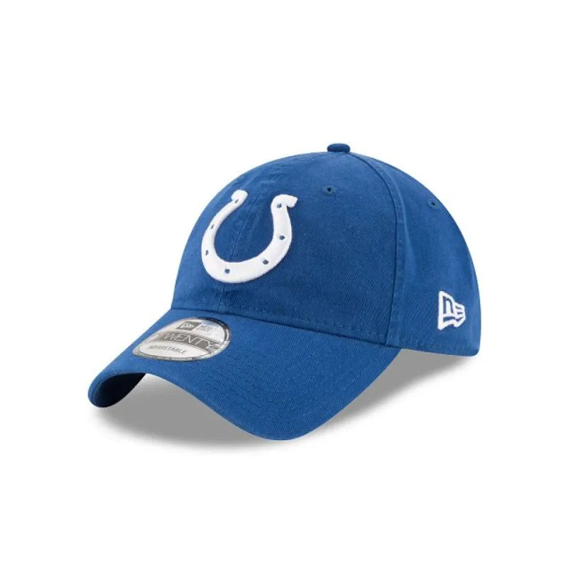 Indianapolis Colts Core Classic Blue 9TWENTY Adjustable Hat sold by New Era