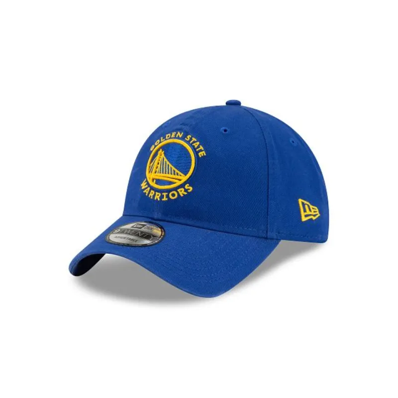 Golden State Warriors Core Classic Blue 9TWENTY Adjustable Hat sold by New Era