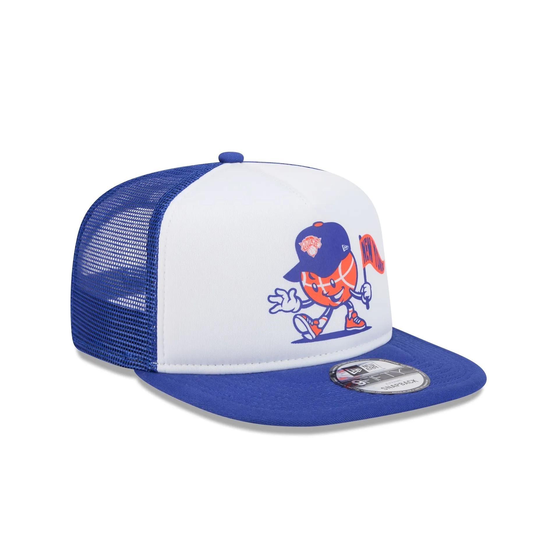 New York Knicks Court Sport 9FIFTY A-Frame Trucker Hat sold by New Era product image thumbnail 3