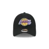 Los Angeles Lakers Black 9TWENTY Adjustable Hat sold by New Era