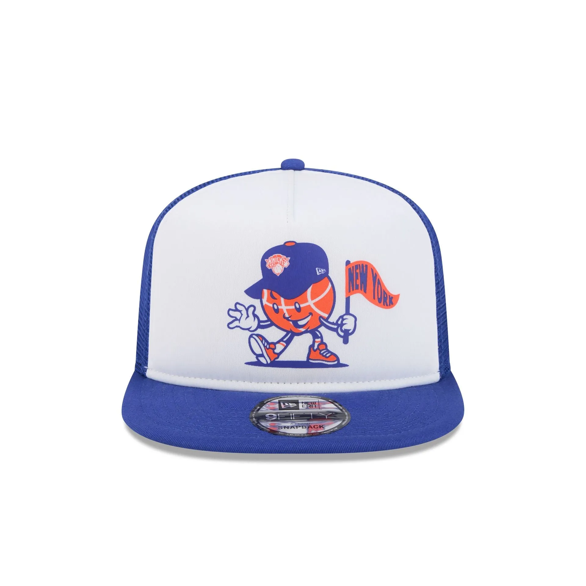 New York Knicks Court Sport 9FIFTY A-Frame Trucker Hat sold by New Era product image thumbnail 2