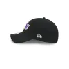 Los Angeles Lakers Black 9TWENTY Adjustable Hat sold by New Era