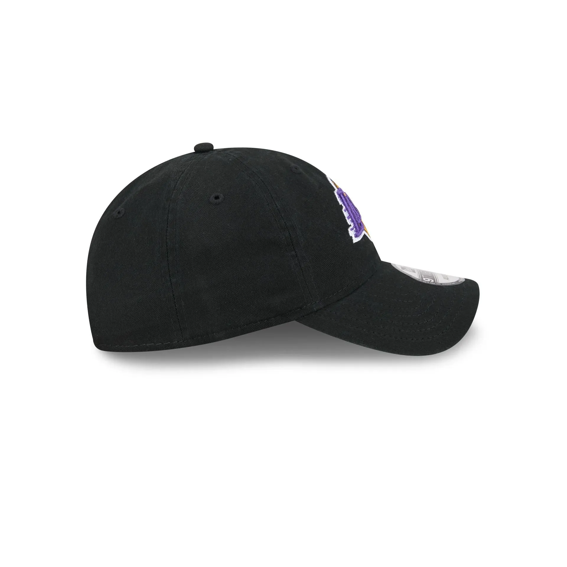 Los Angeles Lakers Black 9TWENTY Adjustable Hat sold by New Era product image thumbnail 5