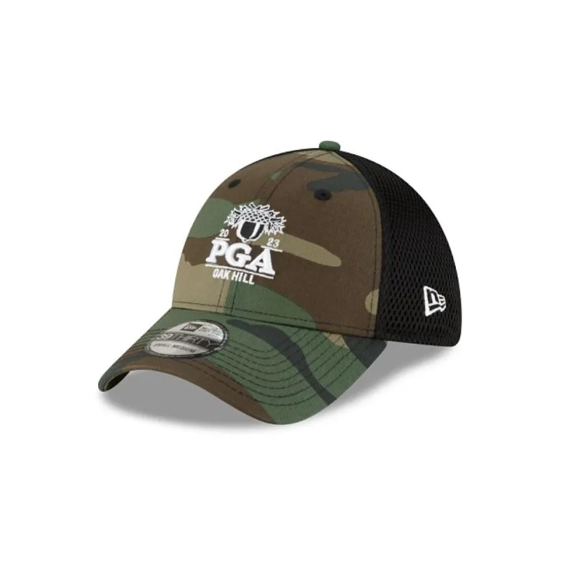2023 PGA Championship Oak Hill Camo 39THIRTY Stretch Fit Hat sold by New Era