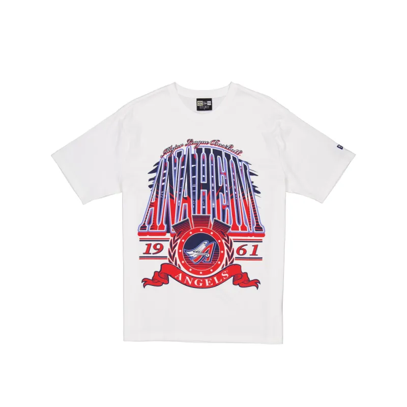 Los Angeles Angels Sport Classics White T-Shirt sold by New Era