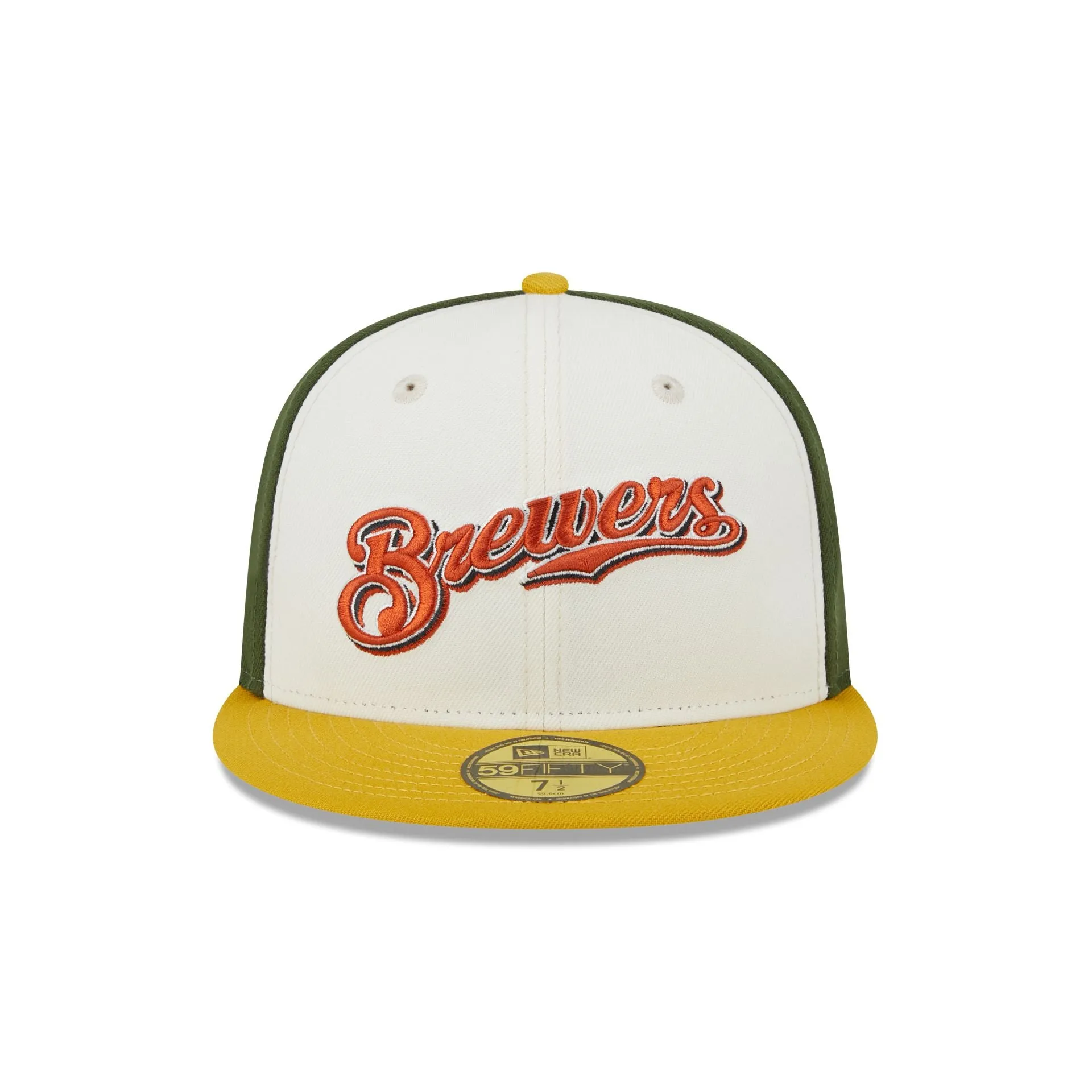 Milwaukee Brewers Two Tone Honey 59FIFTY Fitted Hat sold by New Era product image thumbnail 2