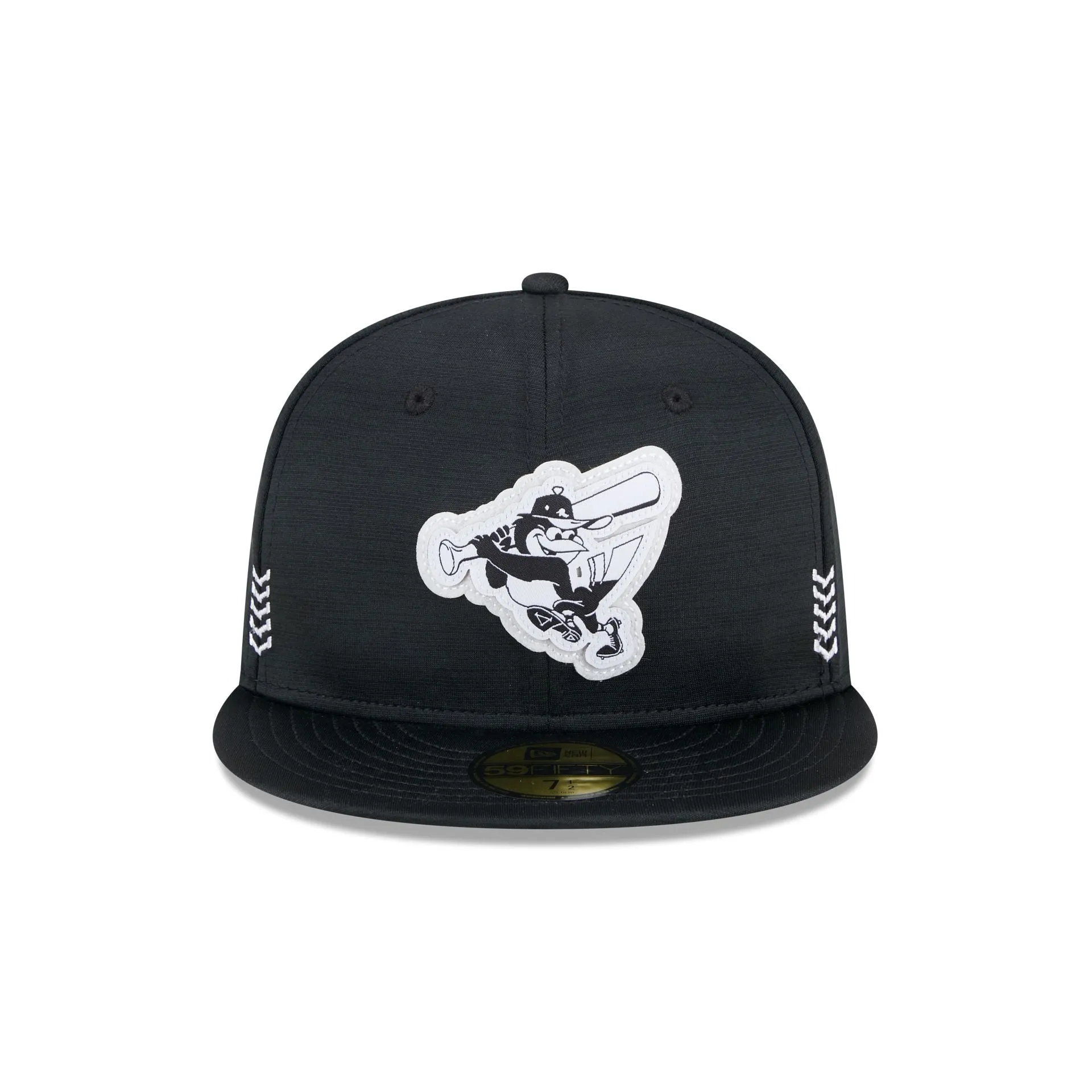 Baltimore Orioles 2024 Clubhouse Black 59FIFTY Fitted Hat sold by New Era product image thumbnail 2