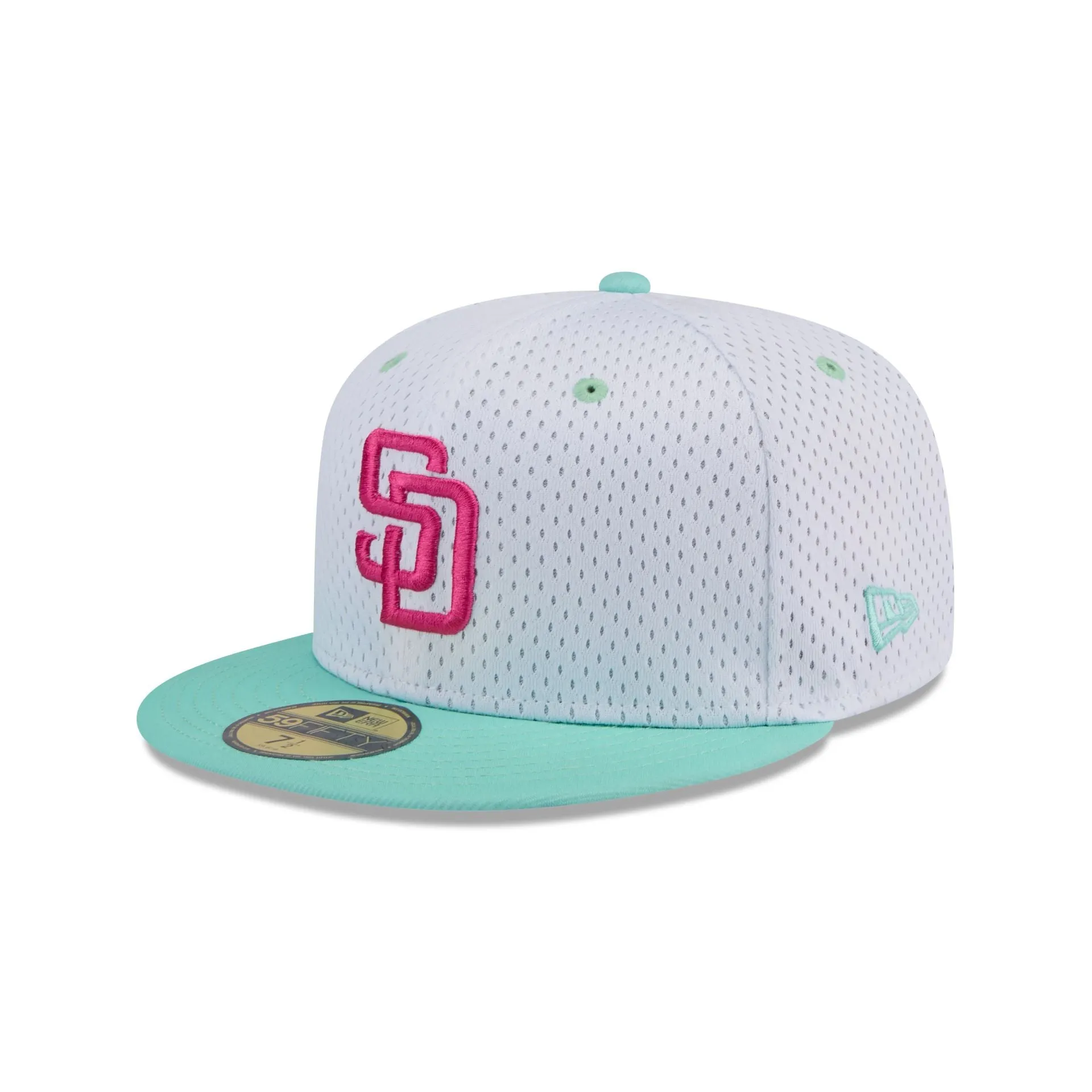 San Diego Padres Throwback Mesh 59FIFTY Fitted Hat sold by New Era product image thumbnail 3