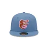 Baltimore Orioles Color Pack Faded Blue 59FIFTY Fitted Hat sold by New Era