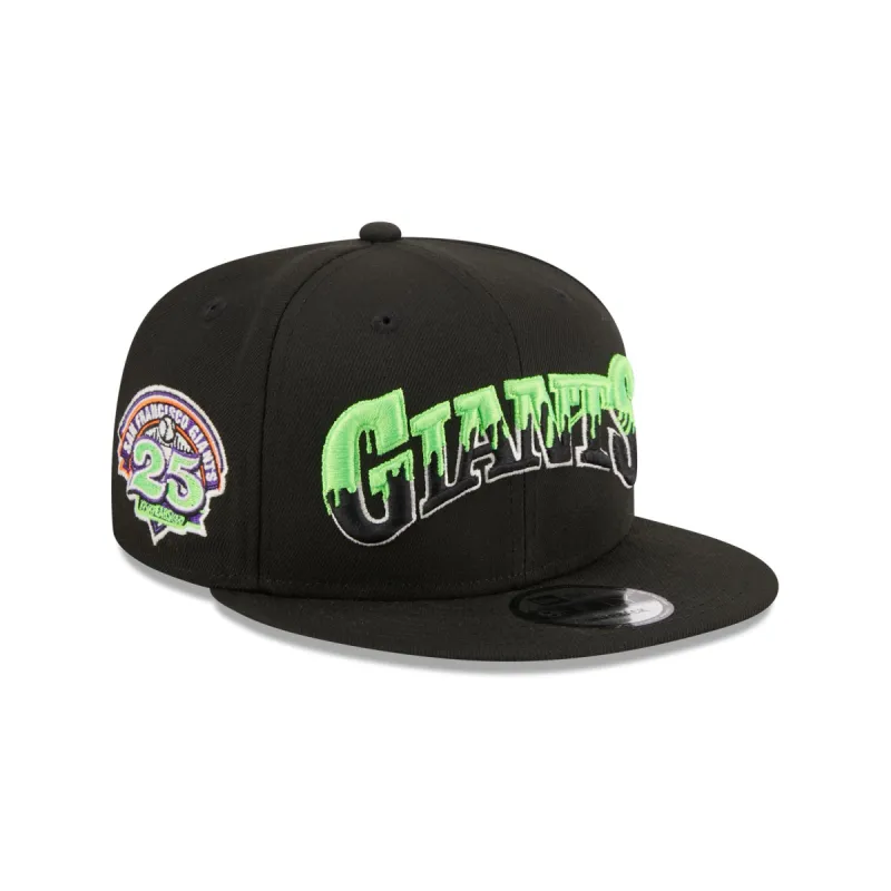San Francisco Giants Slime Drip 9FIFTY Snapback Hat sold by New Era