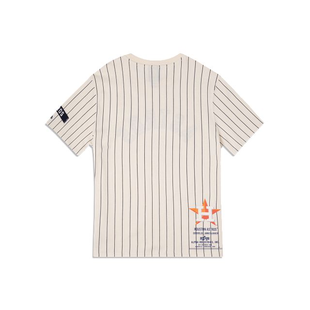 Alpha Industries X Houston Astros Striped T-Shirt sold by New Era product image thumbnail 2