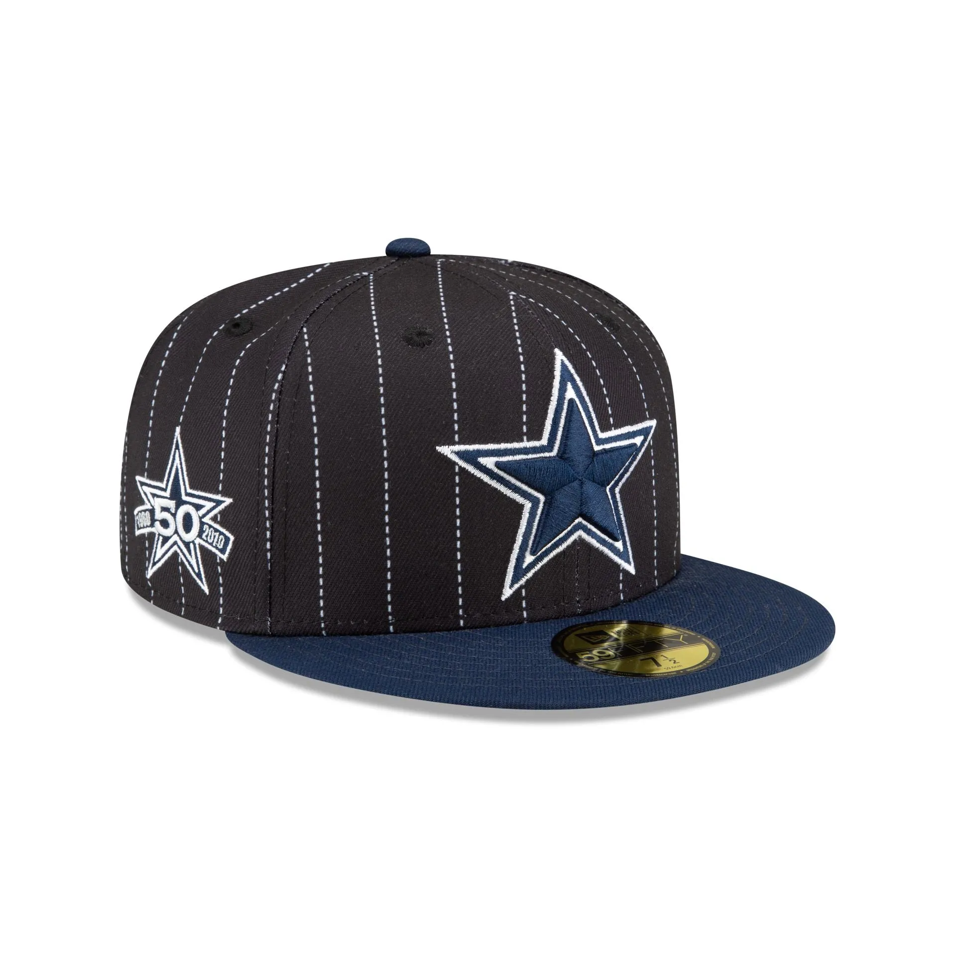 Just Caps Pinstripe Dallas Cowboys 59FIFTY Fitted Hat sold by New Era