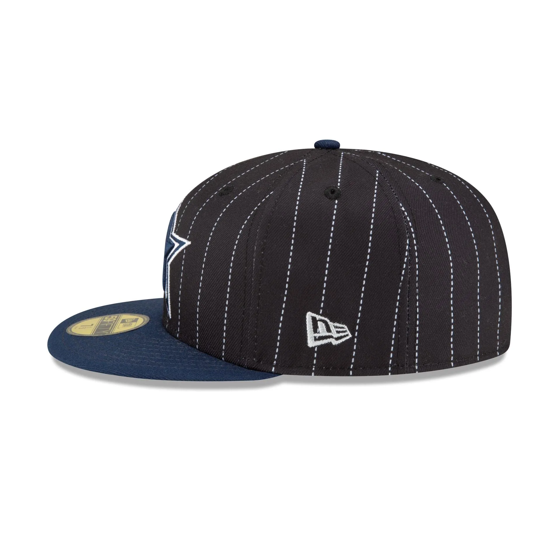 Just Caps Pinstripe Dallas Cowboys 59FIFTY Fitted Hat sold by New Era product image thumbnail 5
