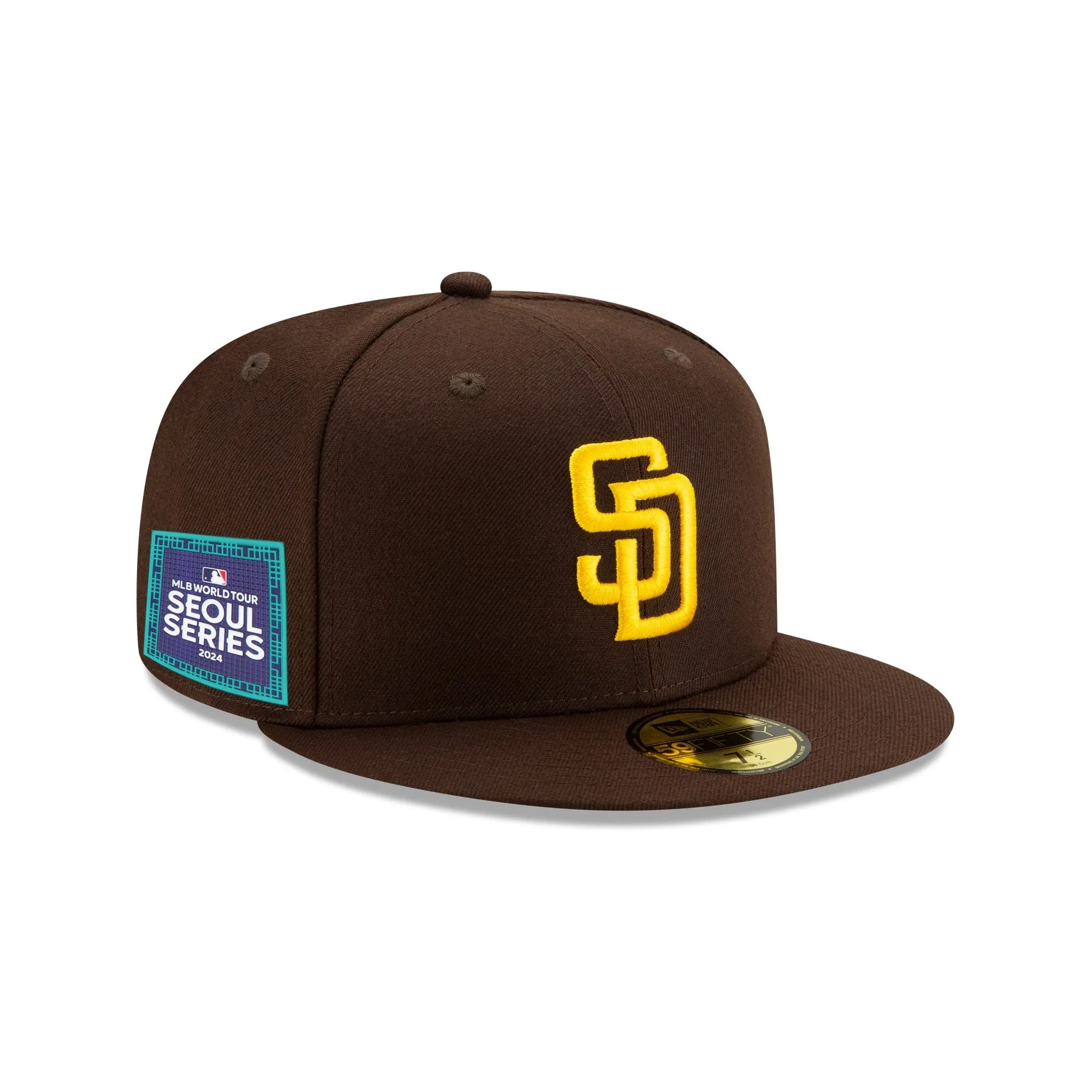 San Diego Padres 2024 MLB World Tour Seoul Series 59FIFTY Fitted Hat sold by New Era