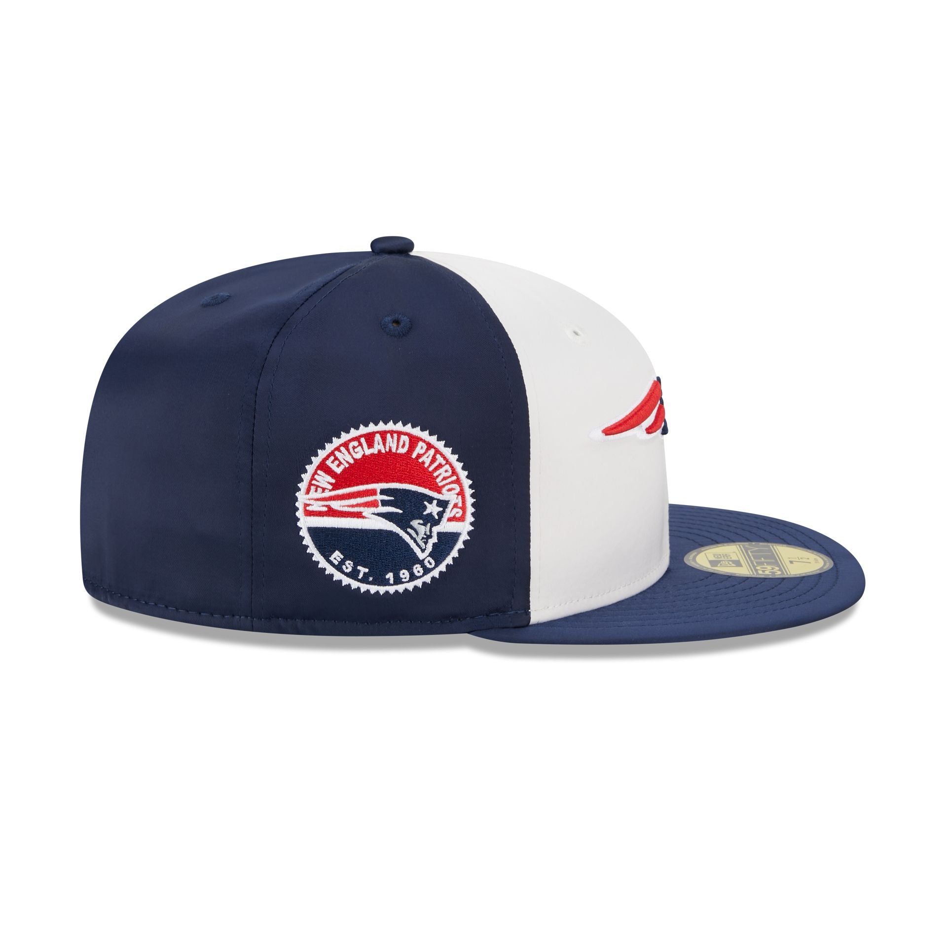 New England Patriots Throwback Satin 59FIFTY Fitted Hat sold by New Era product image thumbnail 4