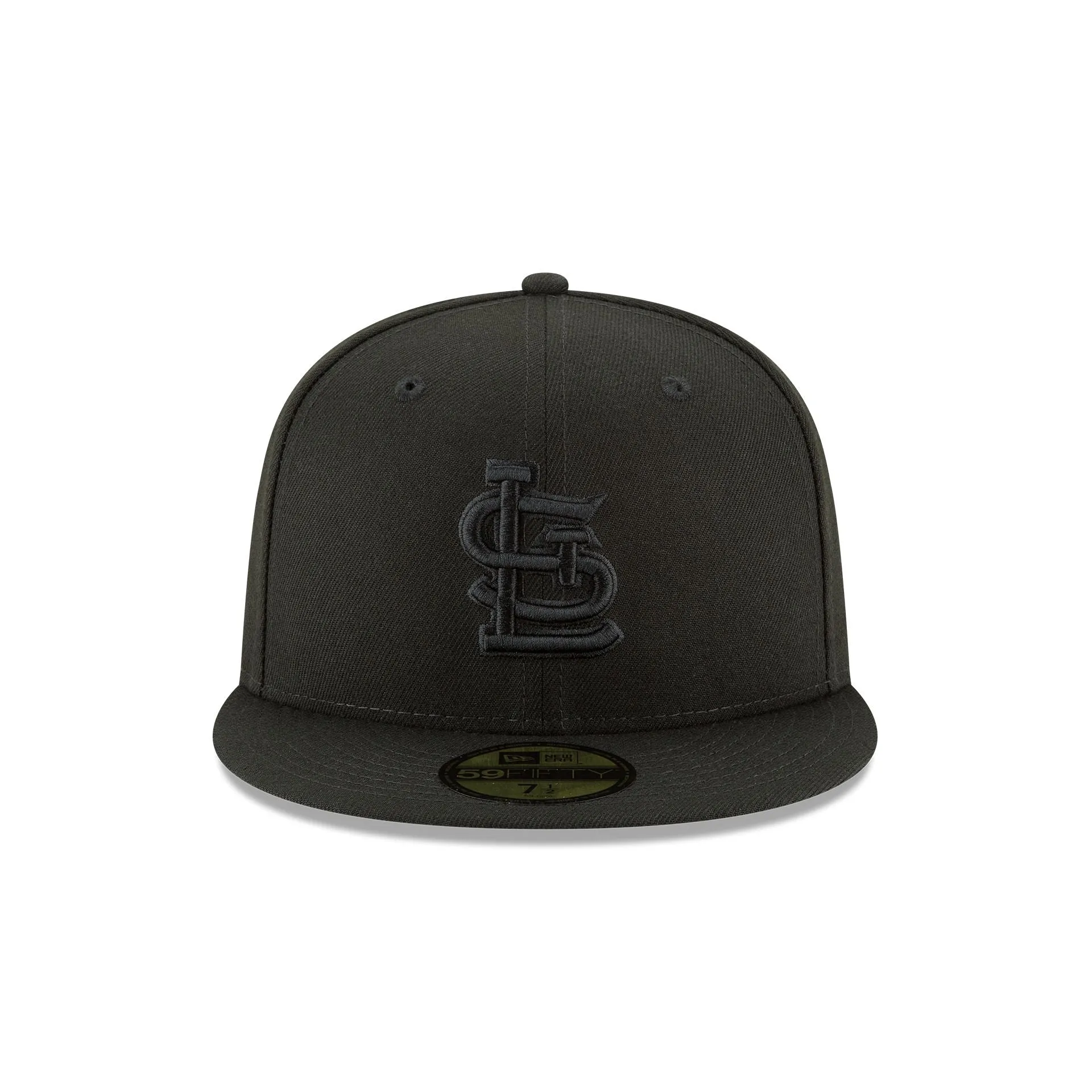 St. Louis Cardinals Basic Black on Black 59FIFTY Fitted Hat sold by New Era product image thumbnail 2