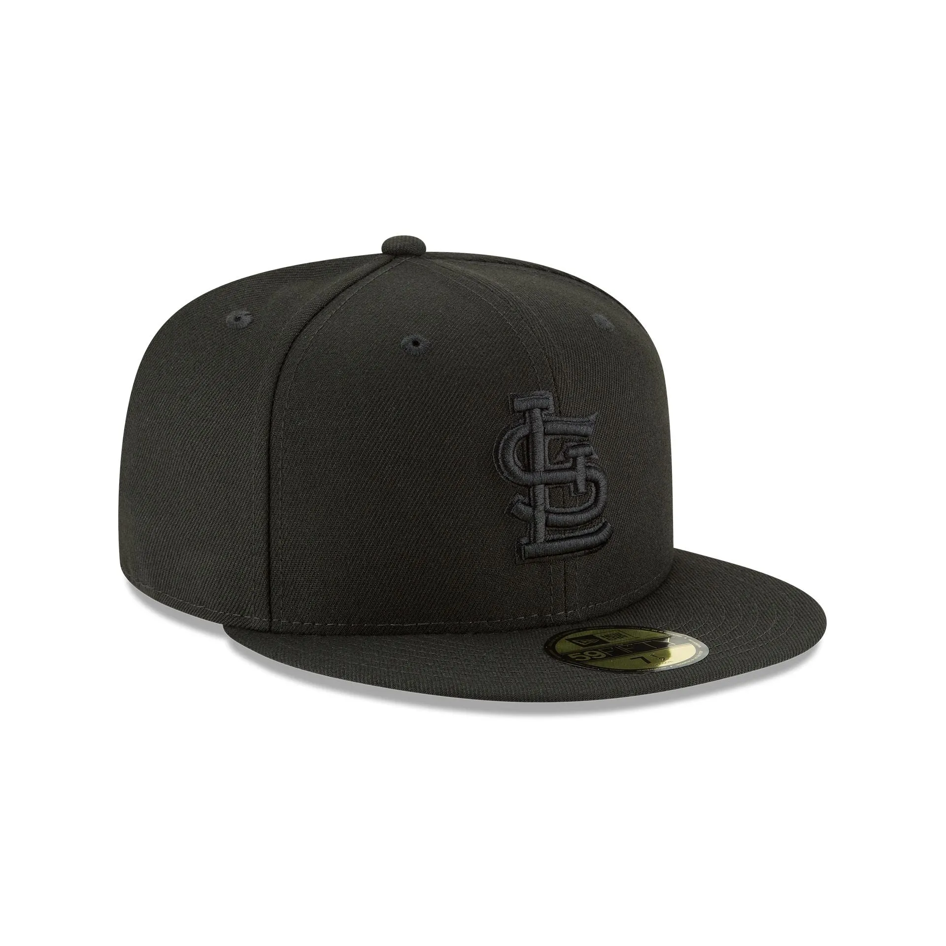St. Louis Cardinals Basic Black on Black 59FIFTY Fitted Hat sold by New Era product image thumbnail 3