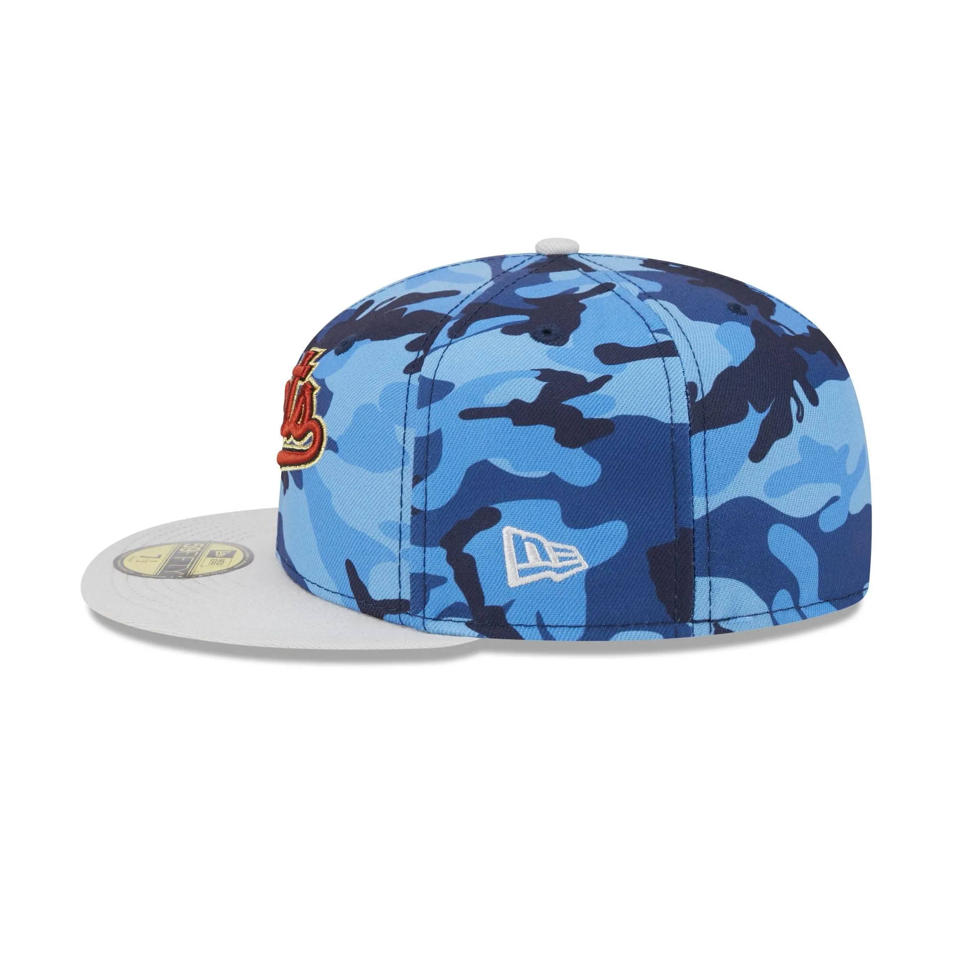 New York Mets Blue Camo 59FIFTY Fitted Hat sold by New Era product image thumbnail 5