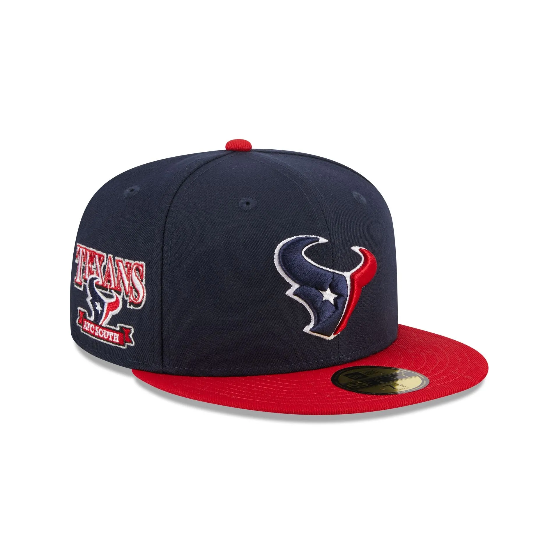 Houston Texans Throwback Hidden 59FIFTY Fitted Hat sold by New Era