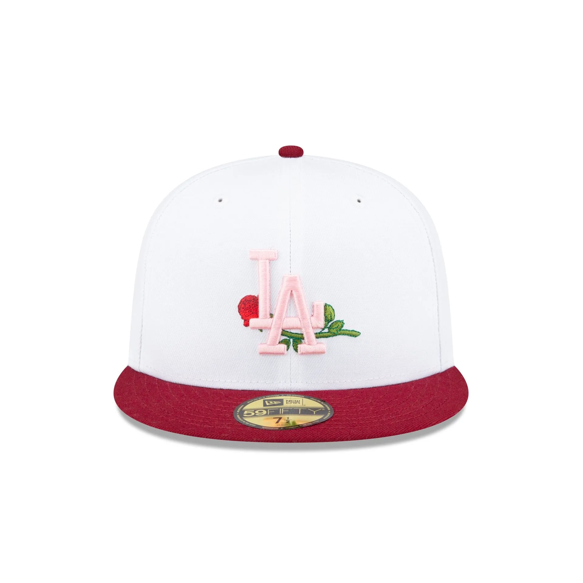 Just Caps Rose Flower Los Angeles Dodgers 59FIFTY Fitted Hat sold by New Era product image thumbnail 2