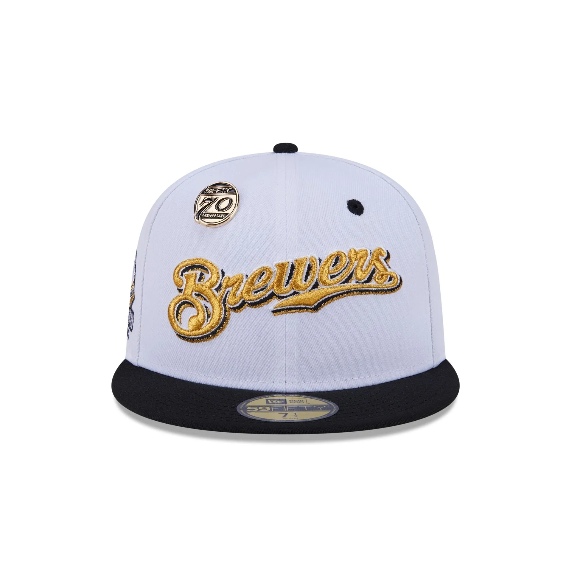 Milwaukee Brewers 70th Anniversary 59FIFTY Fitted Hat sold by New Era product image thumbnail 2