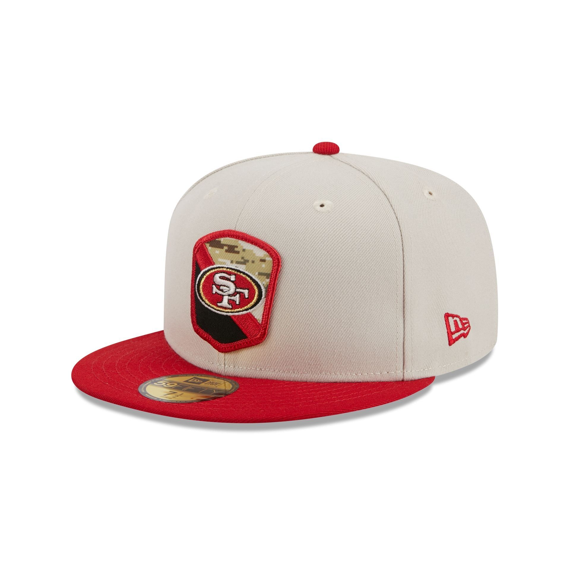 San Francisco 49ers 2023 Salute to Service 59FIFTY Fitted Hat sold by New Era product image thumbnail 3