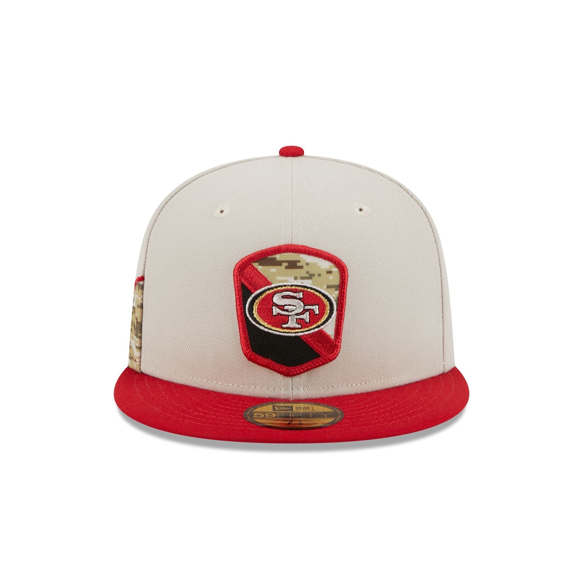 San Francisco 49ers 2023 Salute to Service 59FIFTY Fitted Hat sold by New Era product image thumbnail 2