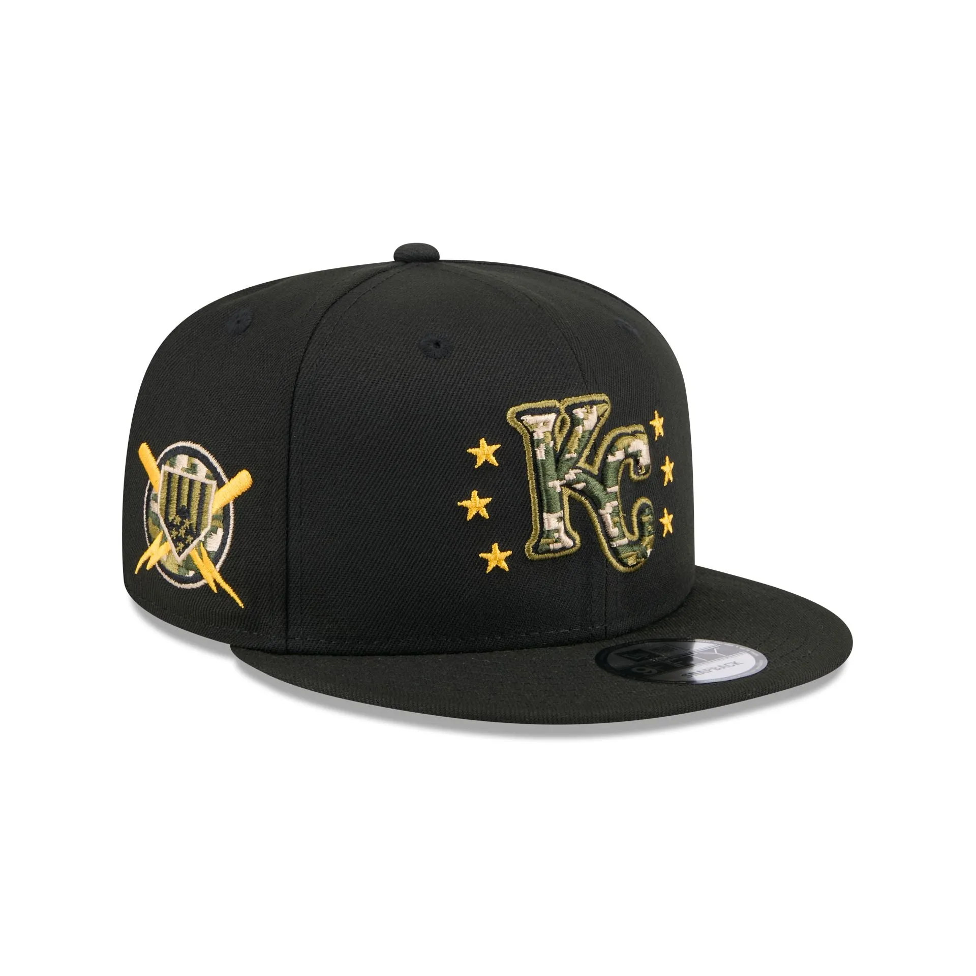 Kansas City Royals Armed Forces Day 2024 9FIFTY Snapback Hat sold by New Era