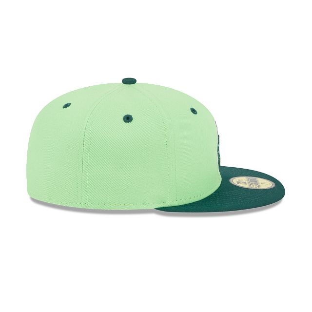 Hartford Yard Goats Theme Night Green 59FIFTY Fitted Hat sold by New Era product image thumbnail 5