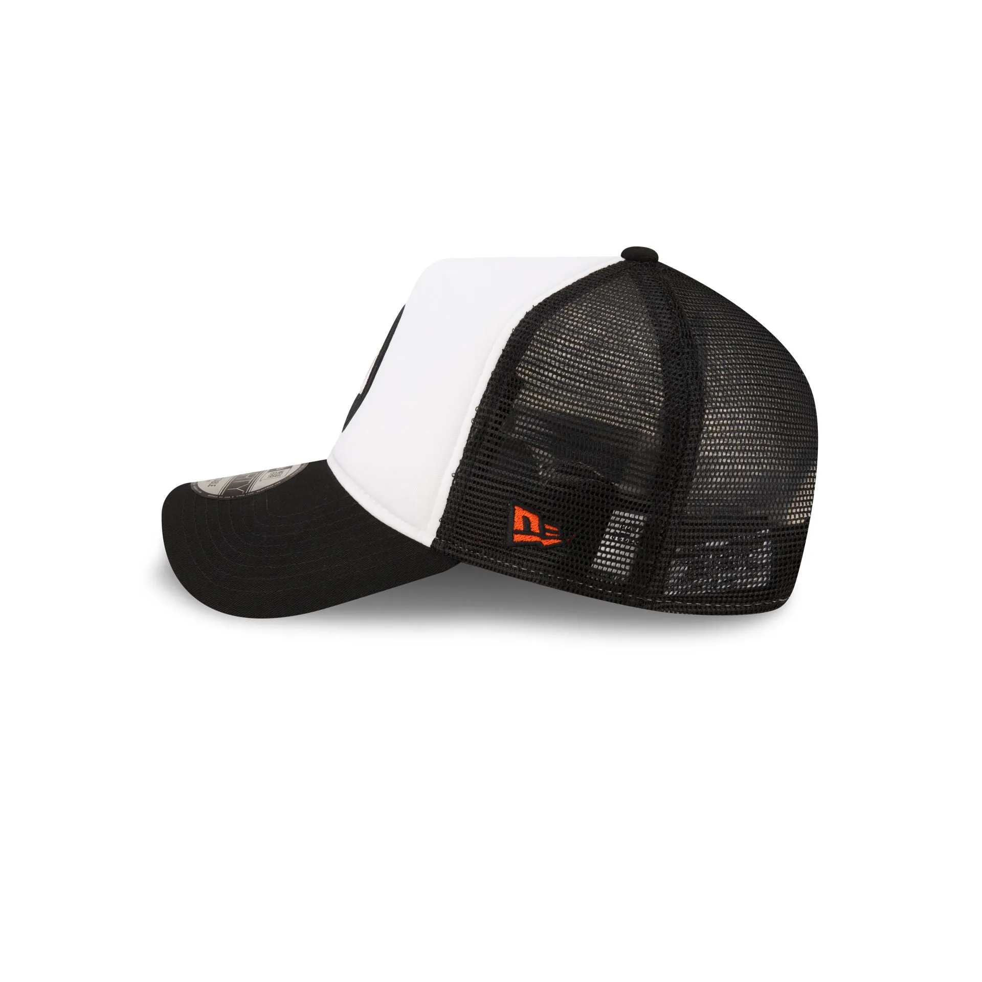 Baltimore Orioles White Crown 9FORTY A-Frame Trucker Hat sold by New Era product image thumbnail 4