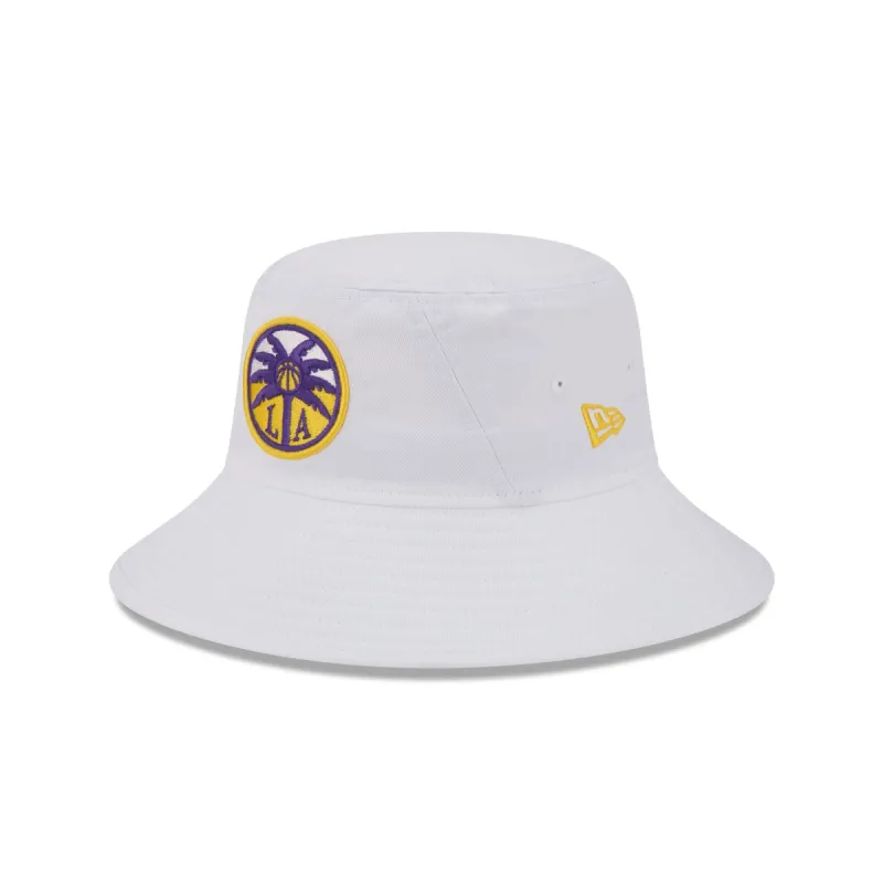 Los Angeles Sparks Optic White Bucket Hat sold by New Era