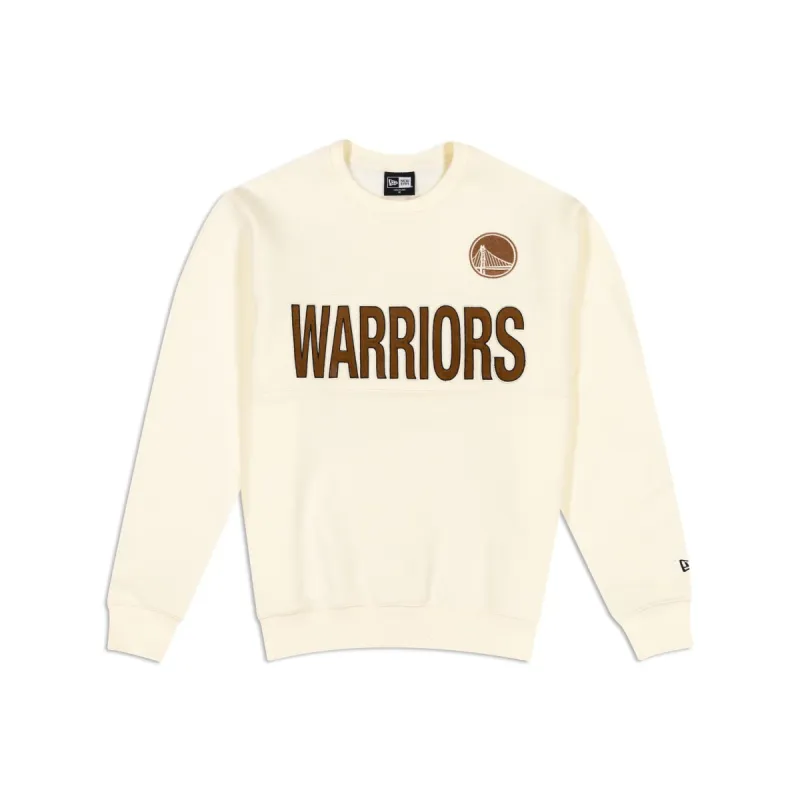Golden State Warriors Cord Crewneck sold by New Era