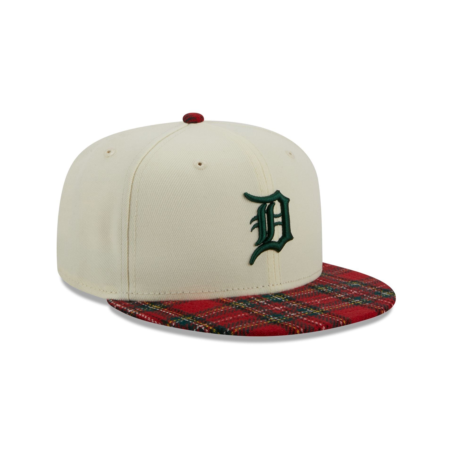 Detroit Tigers Plaid Visor 9FIFTY Snapback Hat sold by New Era product image thumbnail 3