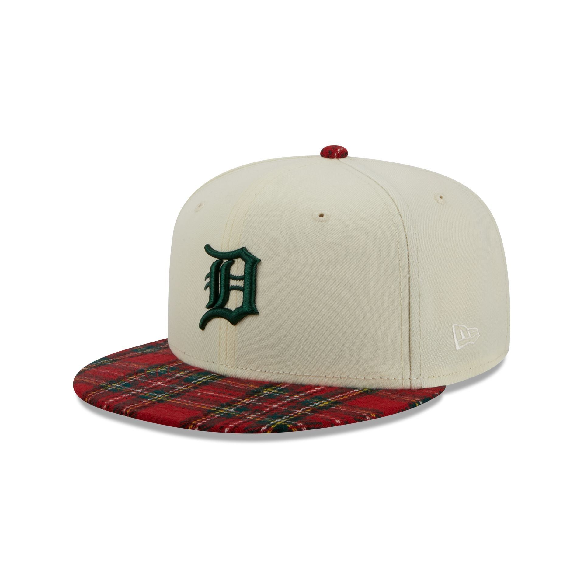 Detroit Tigers Plaid Visor 9FIFTY Snapback Hat sold by New Era
