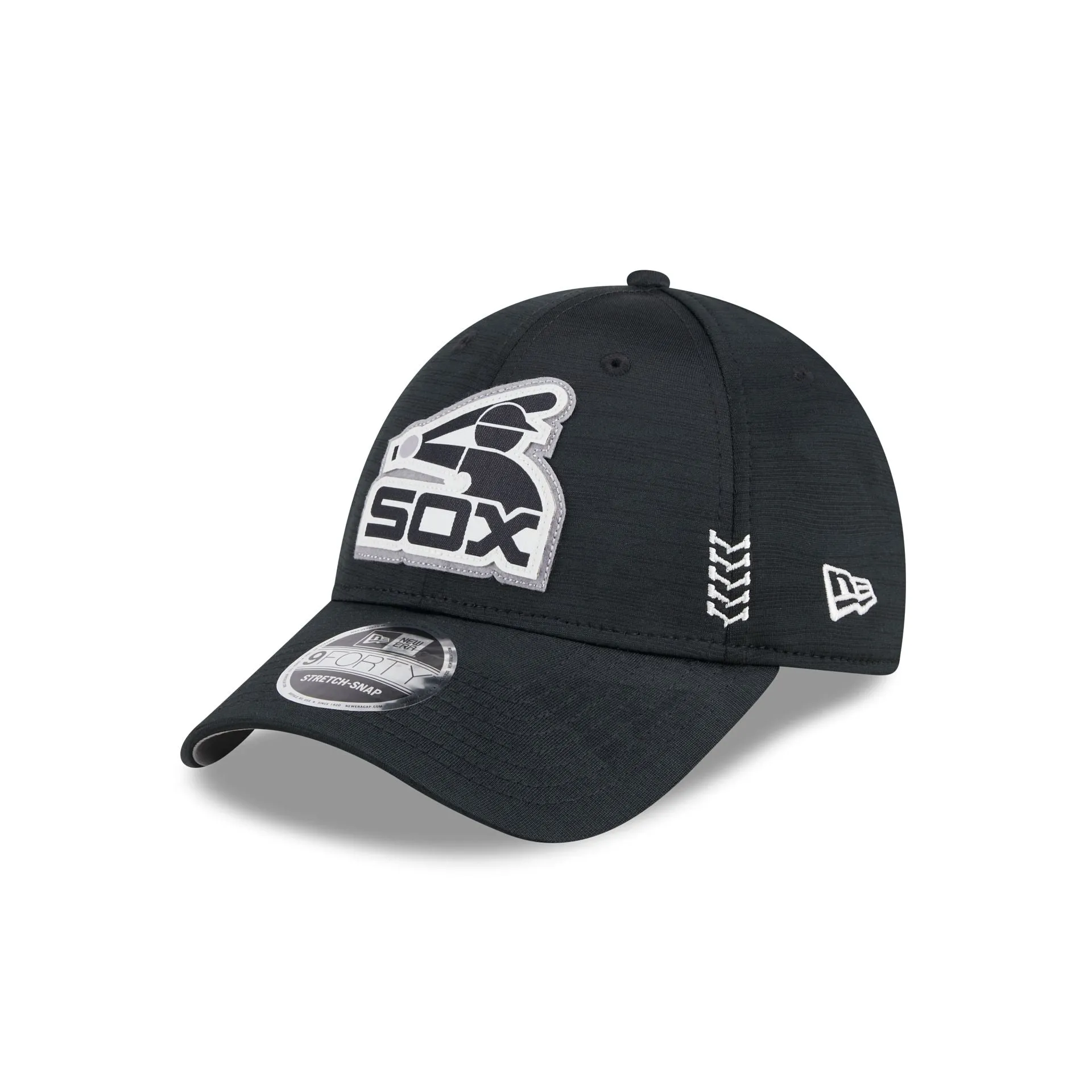 Chicago White Sox 2024 Clubhouse 9FORTY Stretch-Snap Hat sold by New Era