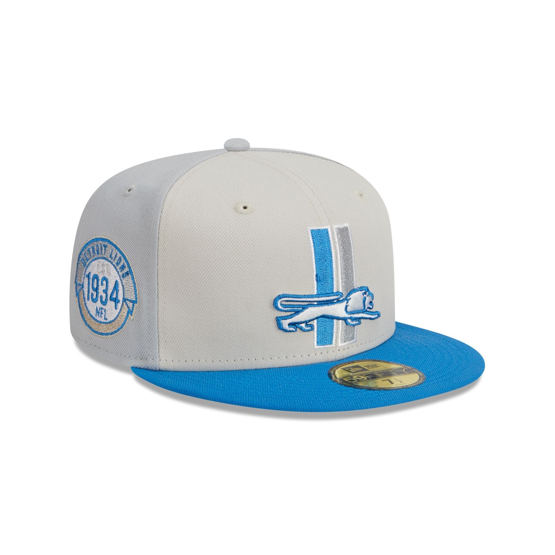 Detroit Lions 2023 Sideline Historic 59FIFTY Fitted Hat sold by New Era