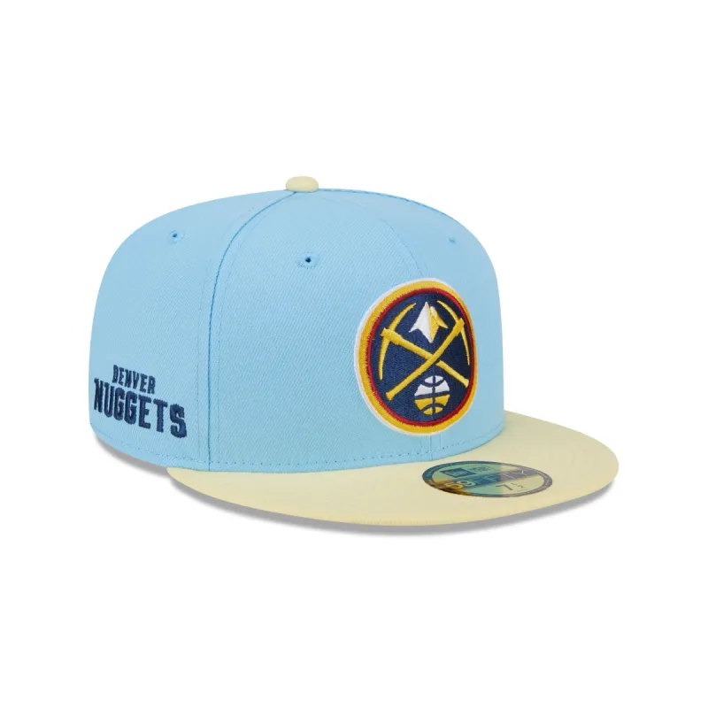 Denver Nuggets Doscientos Blue 59FIFTY Fitted Hat sold by New Era