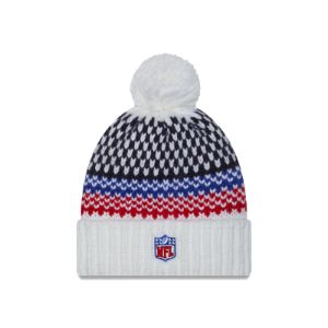 Buffalo Bills 2023 Cold Weather Women's Pom Knit Hat sold by New Era