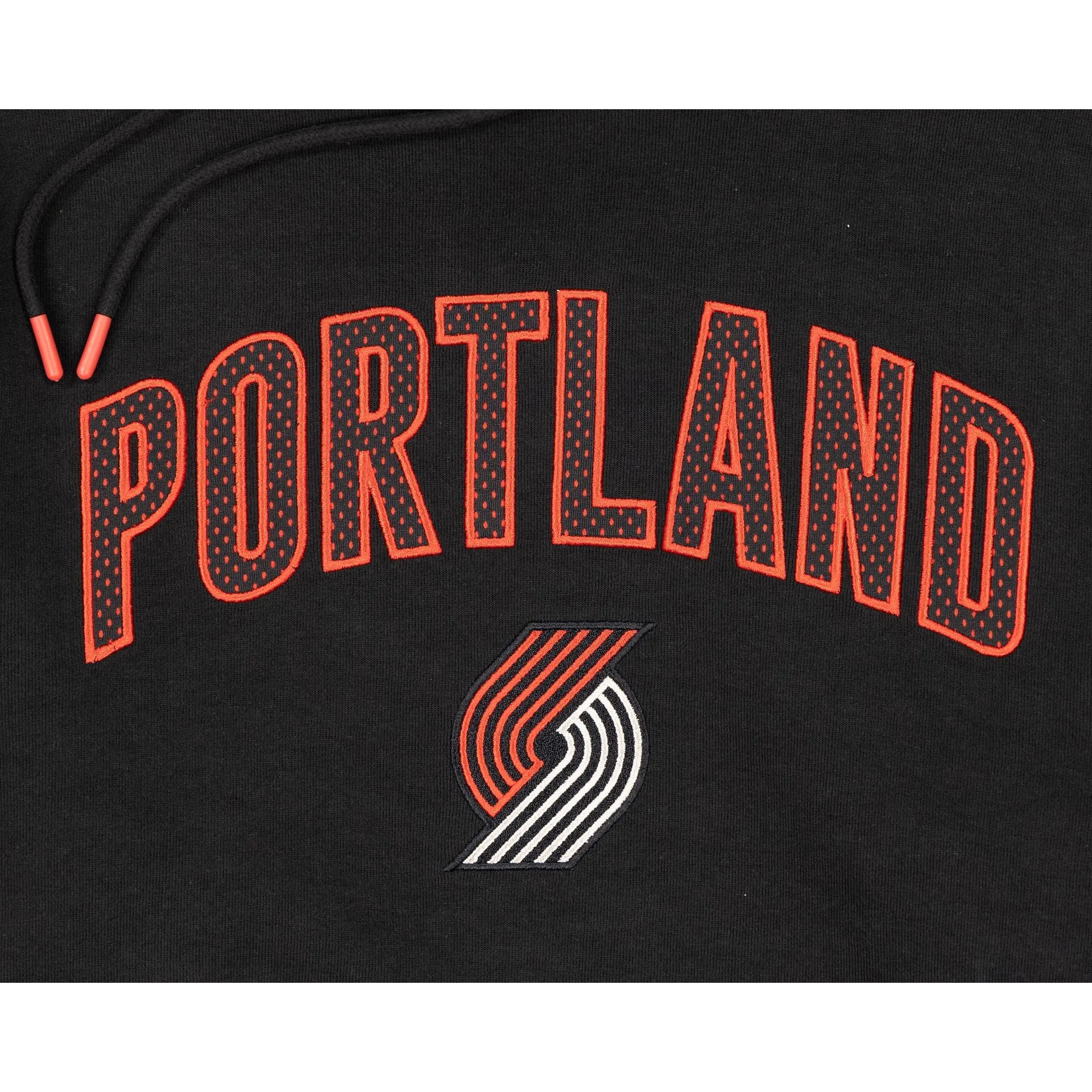 Portland Trail Blazers 2023 City Edition Black Hoodie sold by New Era product image thumbnail 4