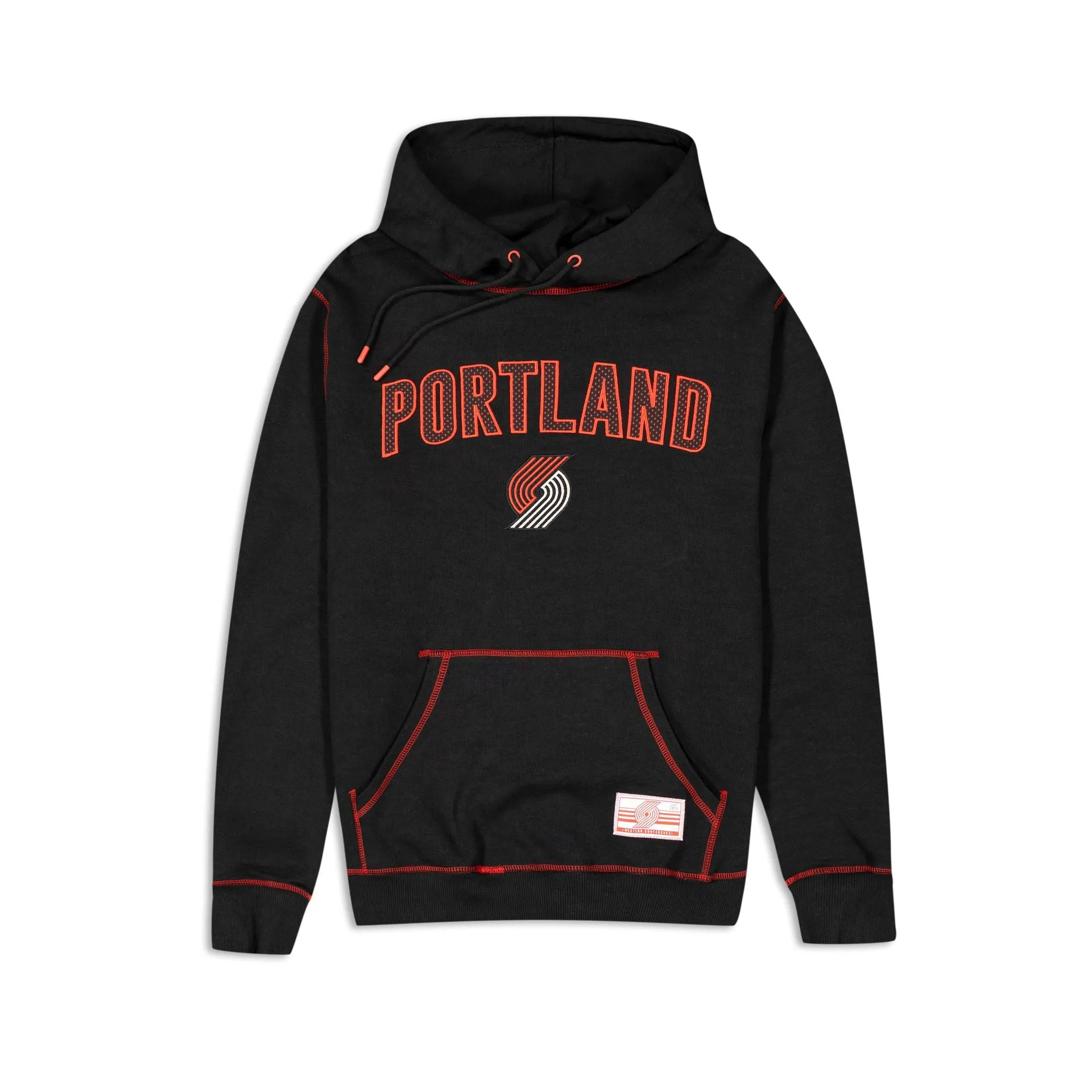 Portland Trail Blazers 2023 City Edition Black Hoodie sold by New Era