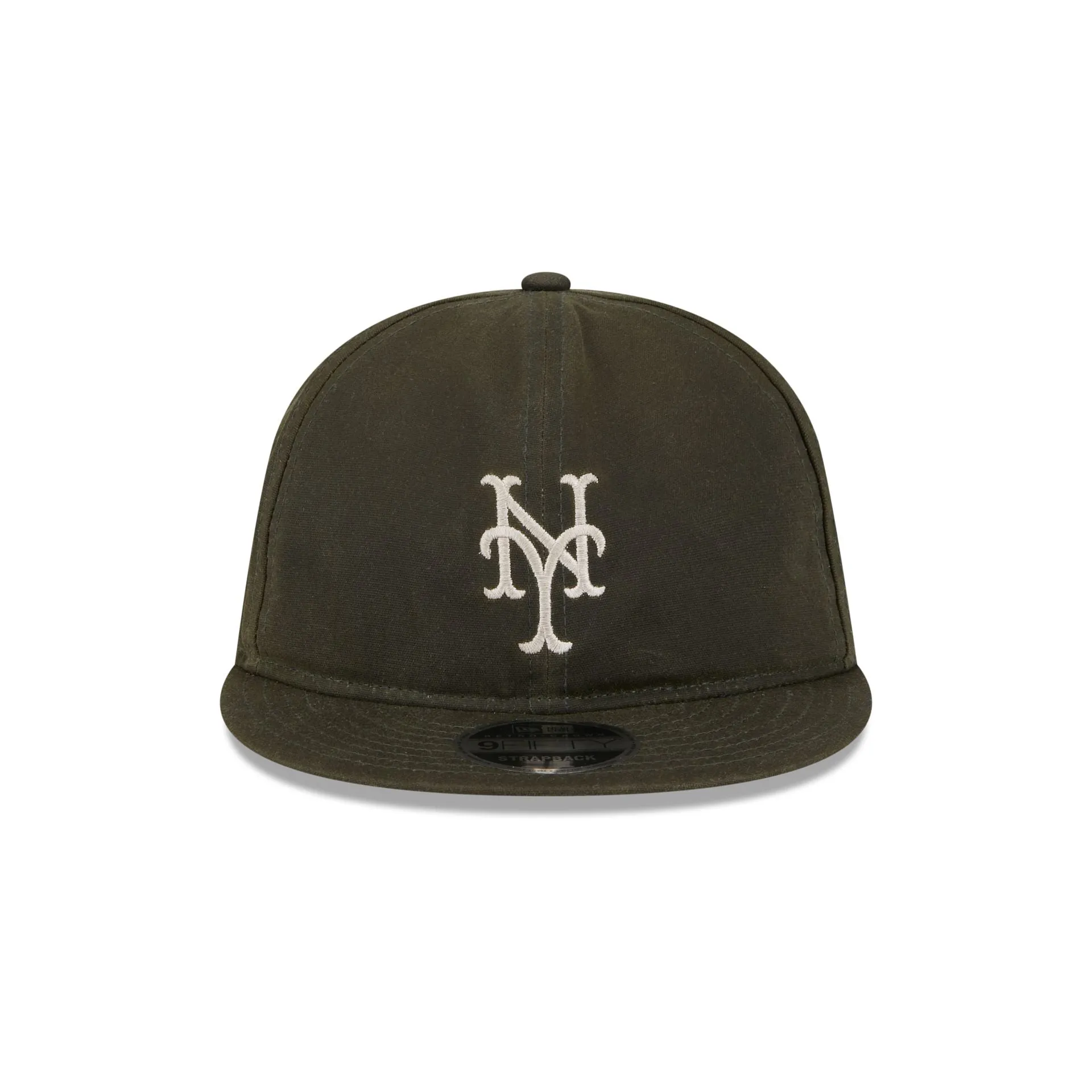 New York Mets Rifle Green Retro Crown 9FIFTY Adjustable Hat sold by New Era product image thumbnail 2