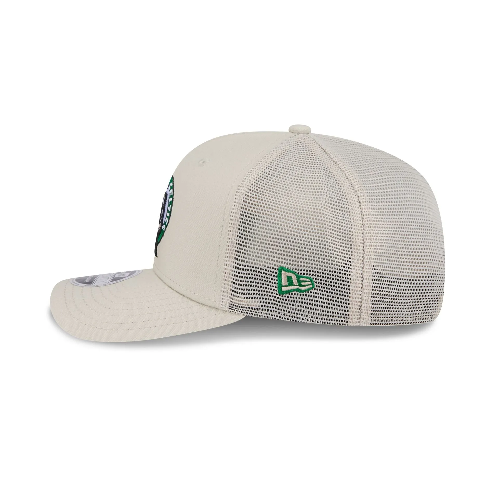 Boston Celtics Canvas 9SEVENTY Trucker Hat sold by New Era product image thumbnail 4