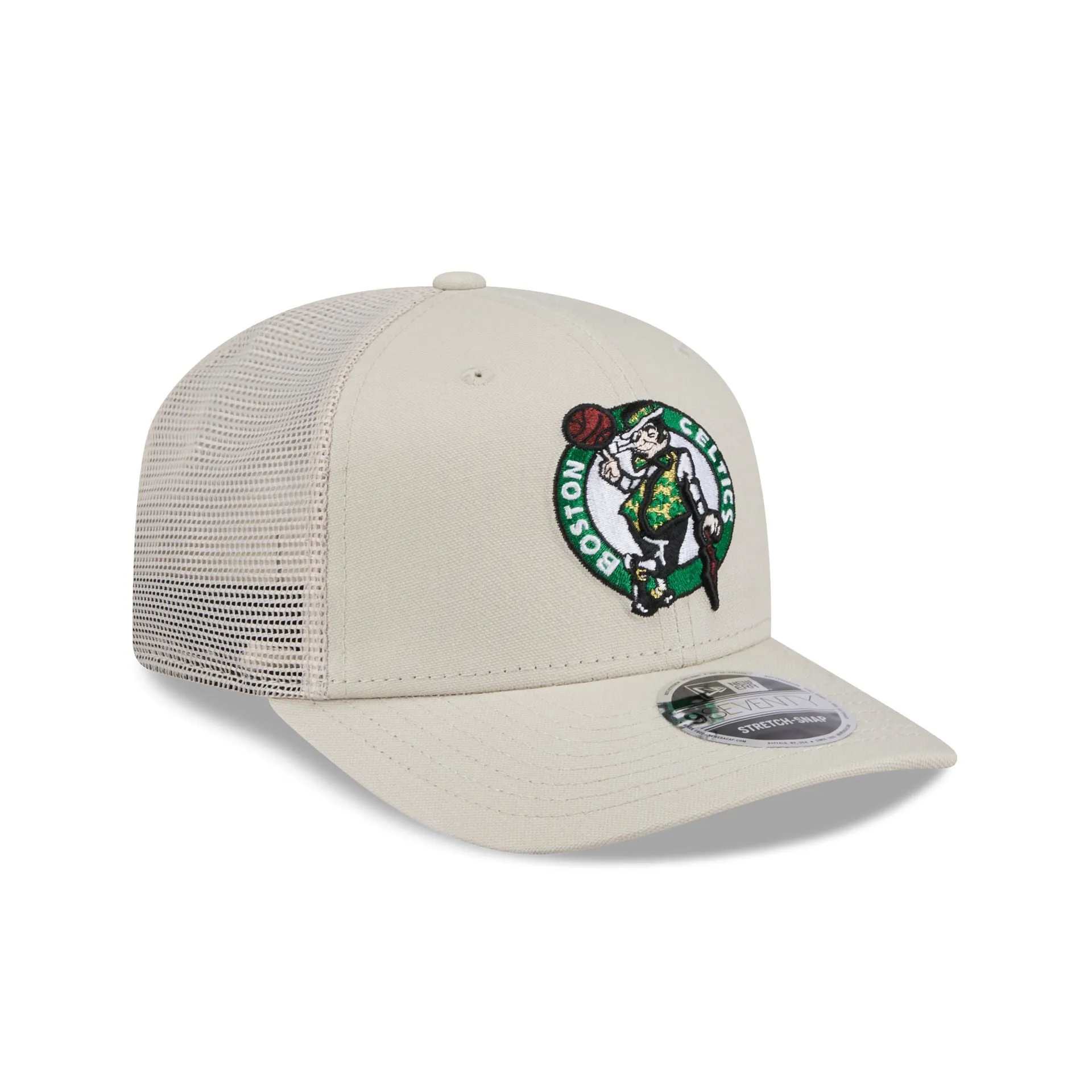 Boston Celtics Canvas 9SEVENTY Trucker Hat sold by New Era product image thumbnail 3