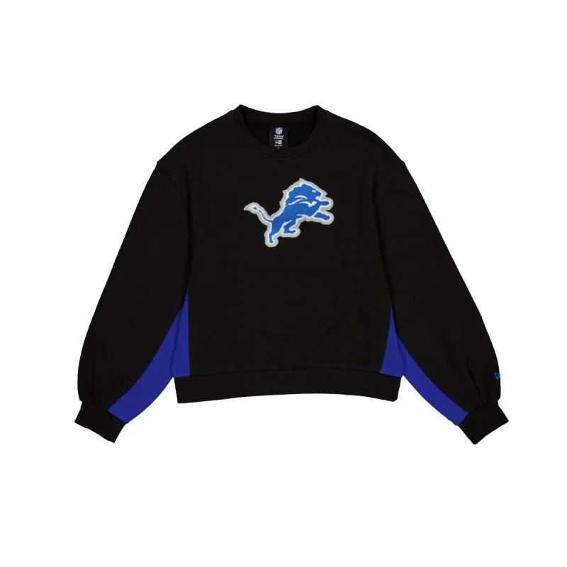 Detroit Lions Sport Night Women's Crewneck sold by New Era